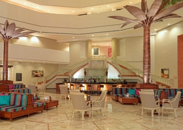 Hotel Iberostar Cancun, lobby bar