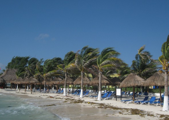 playa del hotel Sandos Caracol