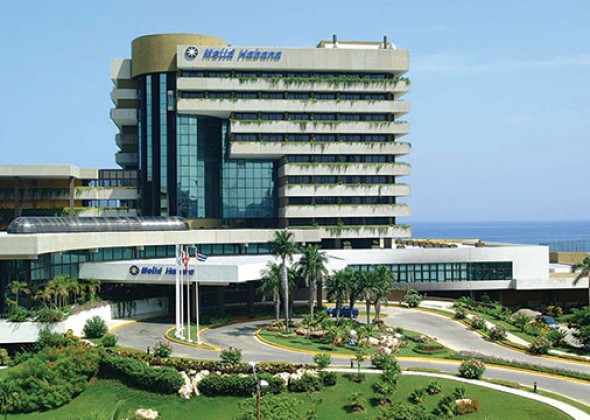 hotel Melia Habana, vista exterior