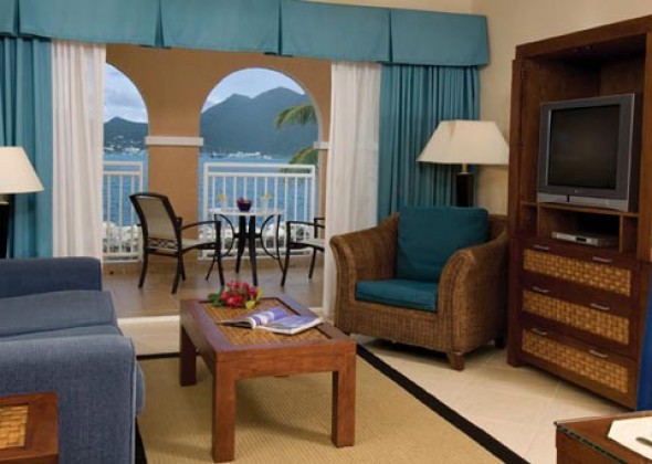 Divi Little Bay Beach Resort, 1 dormitorio de lujo