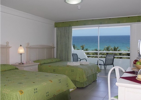 hotel isla Caribe, habitacion