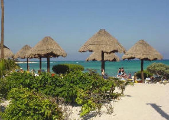 Riviera Maya, playa Paraiso